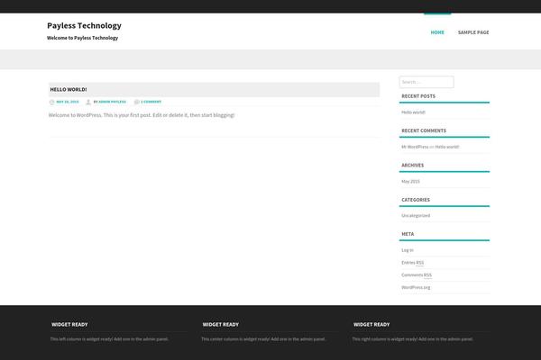 Formation theme site design template sample