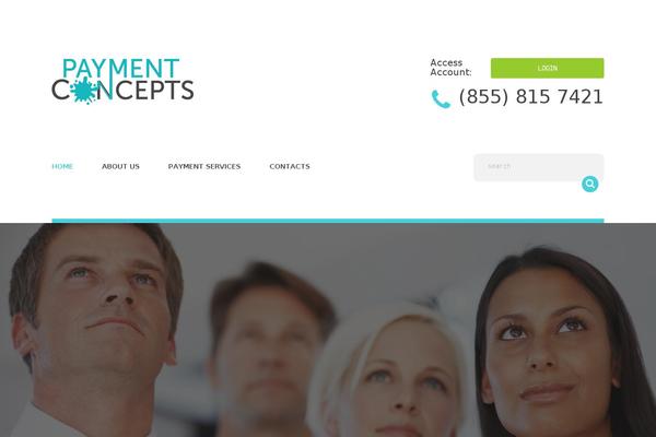 Cherry Framework theme site design template sample