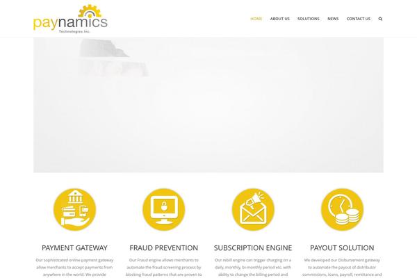 Richer theme site design template sample