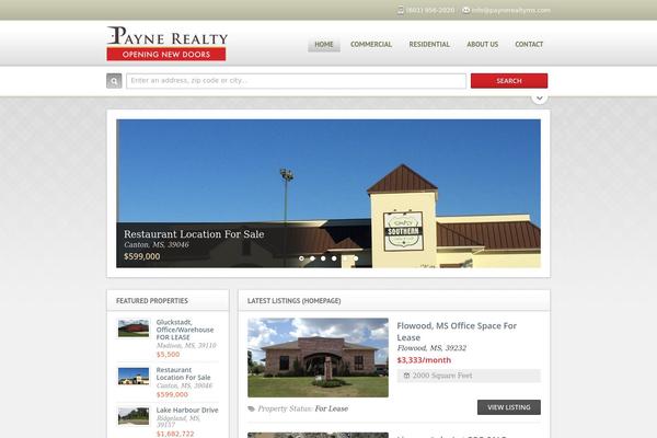 paynerealtyms.com site used Payne