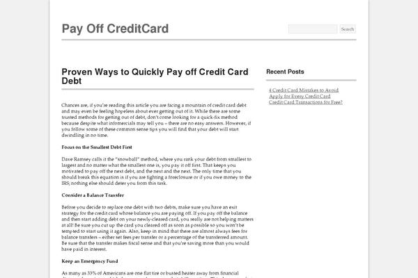 payoffcreditcard.net site used Grayscales