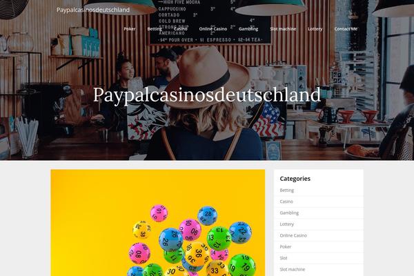 paypalcasinosdeutschland.com site used One Pageily