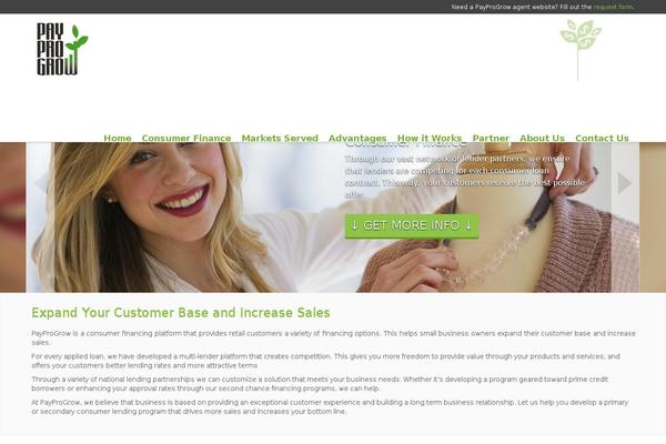 Nine theme site design template sample