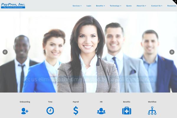 payprosinc.com site used Theme1358