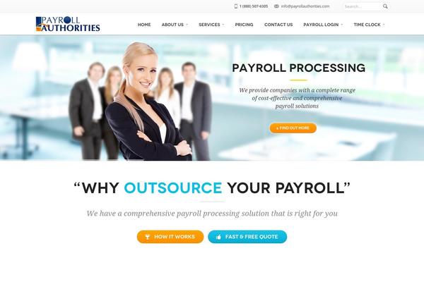 Savia theme site design template sample