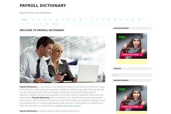 Araiz theme site design template sample