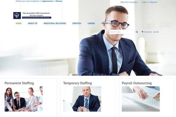 payrollstaffing.com site used Venedor
