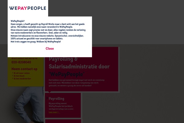 payrollworks.nl site used Wepaypeople