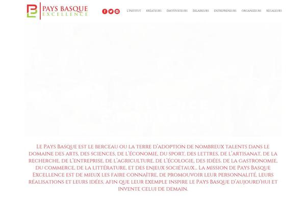 The7 theme site design template sample