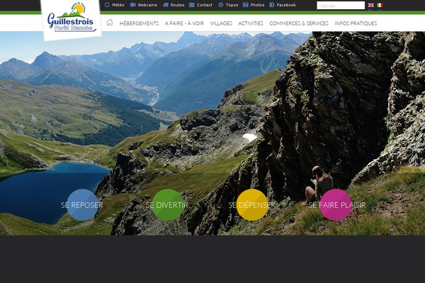 Breek theme site design template sample