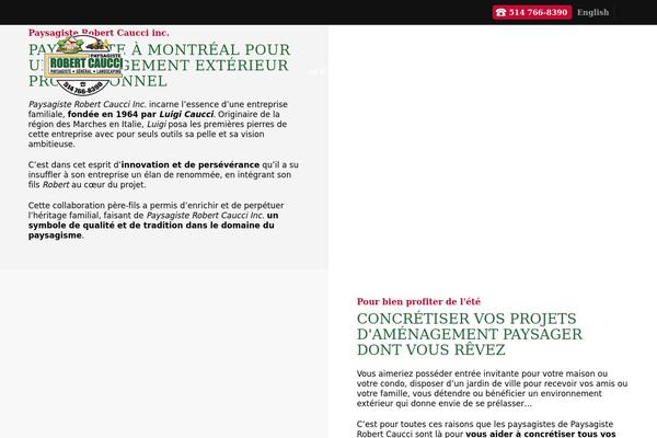 Salient theme site design template sample