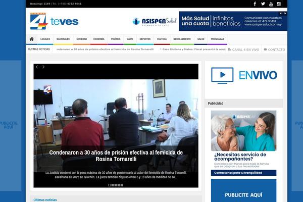 Multinews theme site design template sample