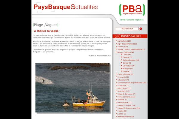 paysbasqueactualites.com site used Pba