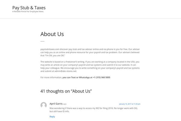 Citadela theme site design template sample