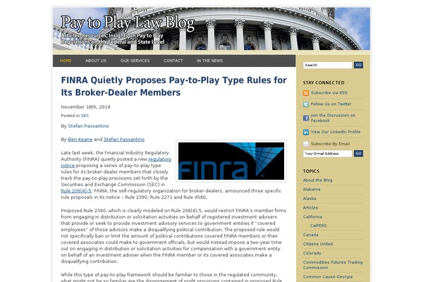 paytoplaylawblog.com site used 2019-dentons-blog-theme