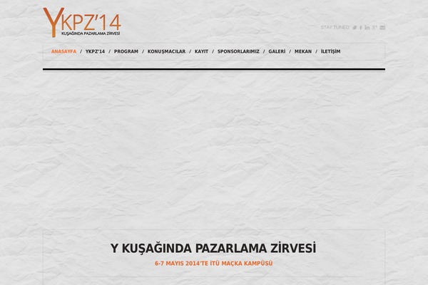 pazarlamazirvesi.org site used Themetick