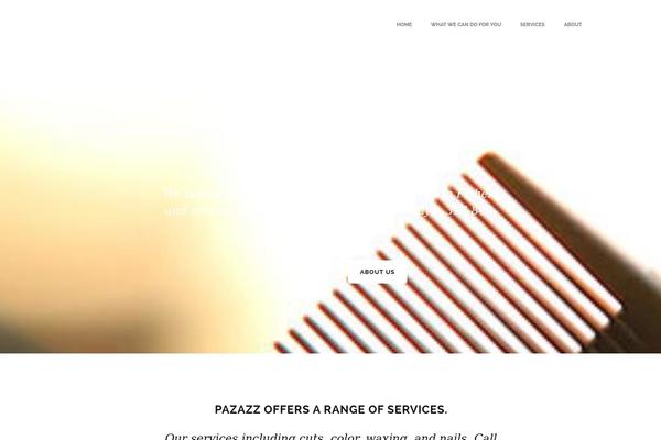 Momentum theme site design template sample