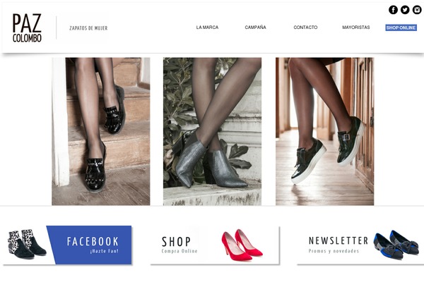 pazcolombo.com.ar site used Moxie