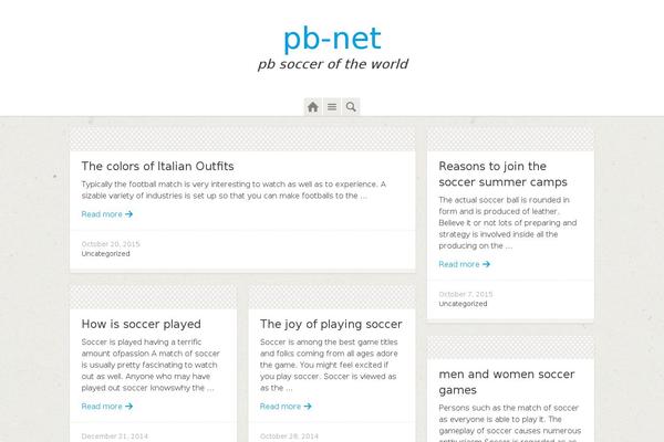 Heinrich theme site design template sample