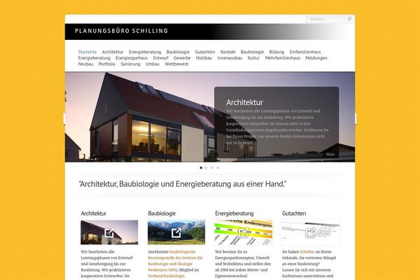 Chameleon theme site design template sample