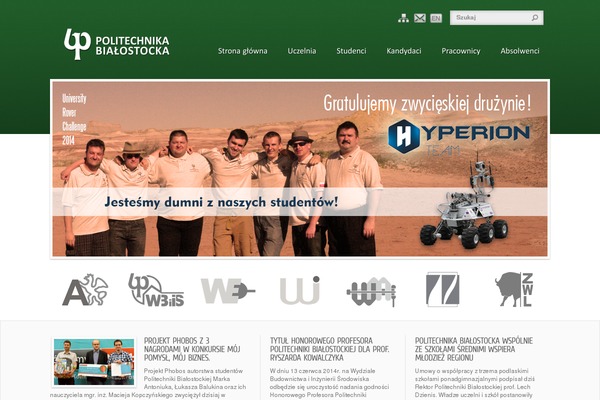 Pb theme site design template sample