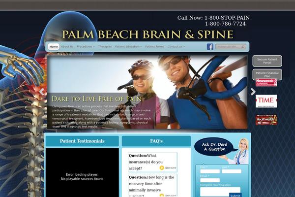 TheProfessional theme site design template sample