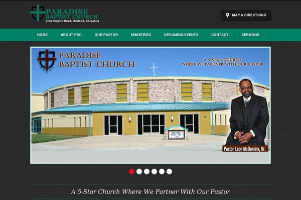 Zion theme site design template sample