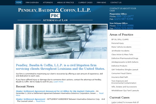 pbclawfirm.com site used Obu