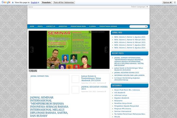 Twenty Sixteen theme site design template sample