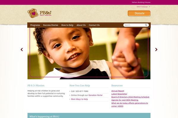 pbjfamilyservices.org site used Pbj