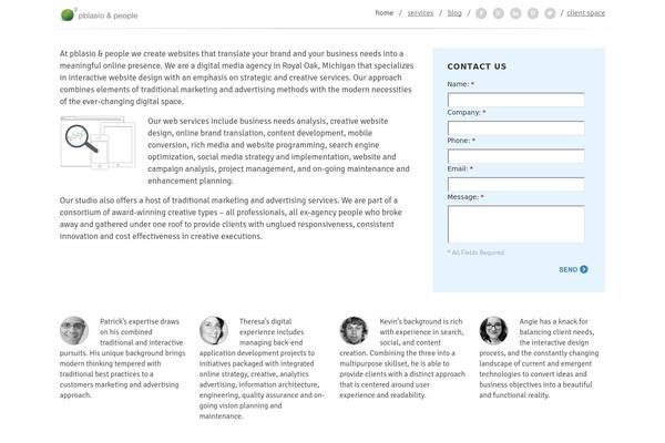 Tpl theme site design template sample