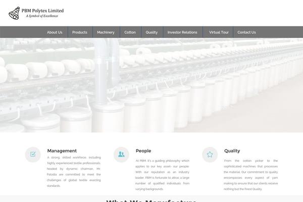 Site using Be-page-builder plugin