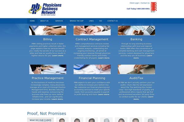 Primopro theme site design template sample
