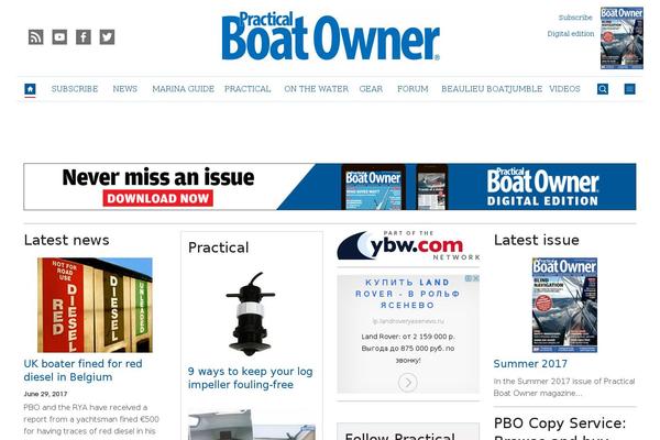 pbo.co.uk site used Keystone-theme