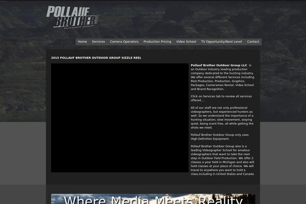 Salutation theme site design template sample
