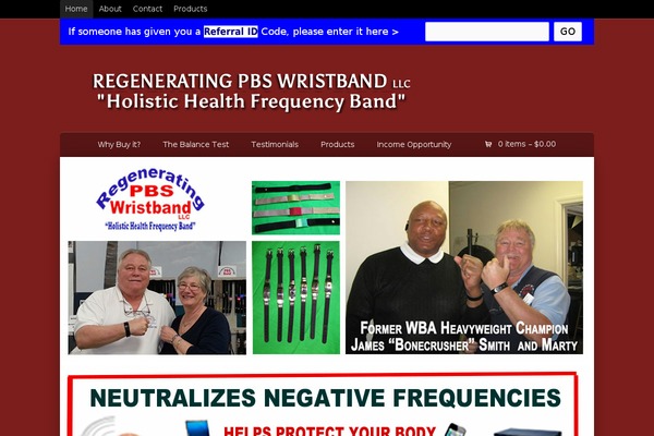 pbsband.com site used Divi-pbs