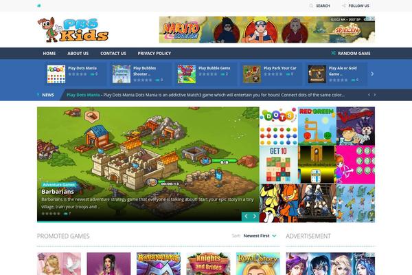 pbskids.info site used Myarcadetheme