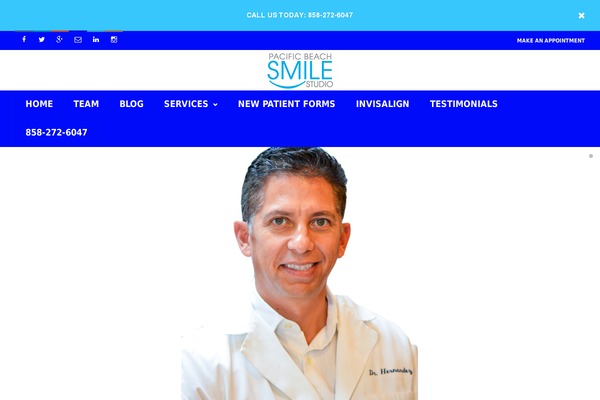 Mana theme site design template sample