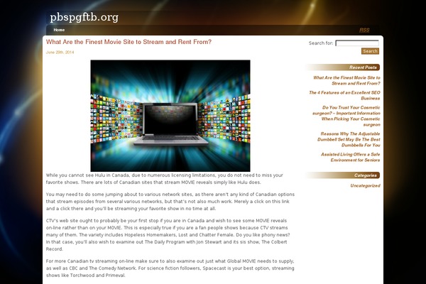 Glowing Amber theme site design template sample