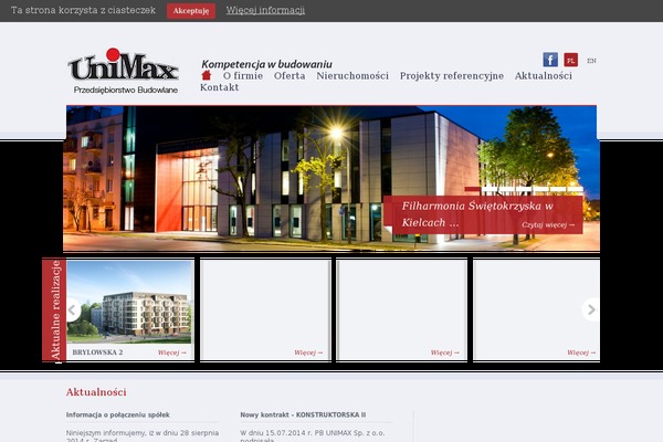 pbunimax.pl site used Unimax