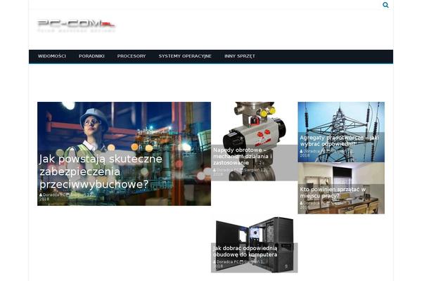 Meris theme site design template sample