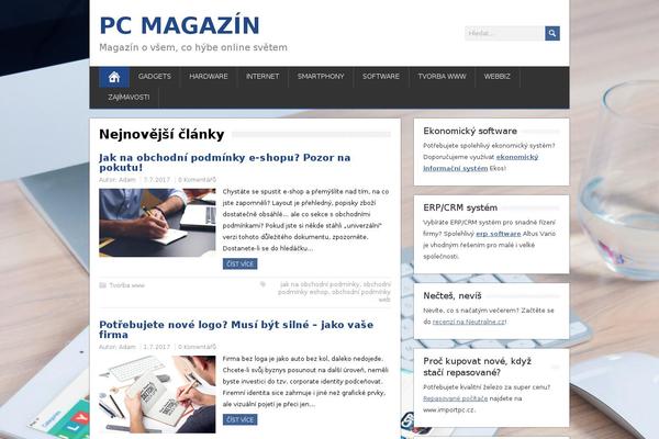 Site using Čeština pro WordPress plugin
