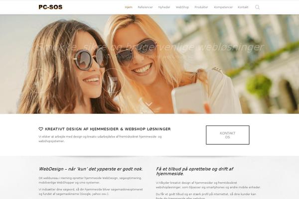 Enfold theme site design template sample