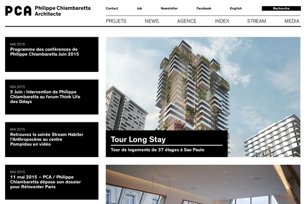Pca theme site design template sample