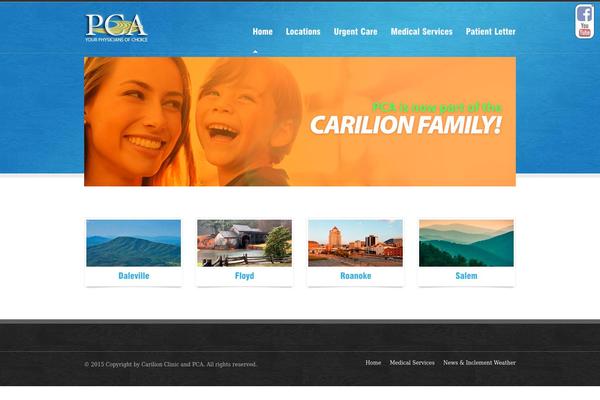 Halfscreen theme site design template sample