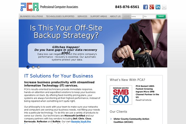pcasupport.com site used Pca