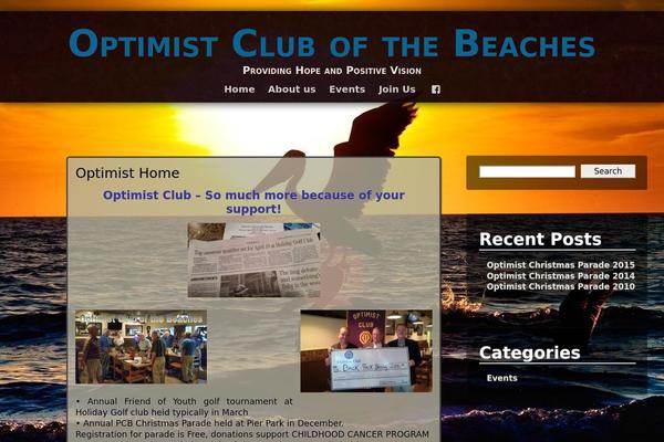 Adventure theme site design template sample