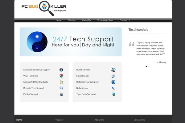 Rethink theme site design template sample