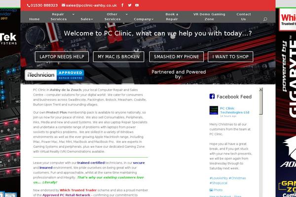 Site using Elegantbuilder plugin