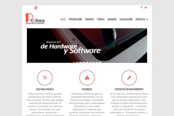 Esteem-pro theme site design template sample